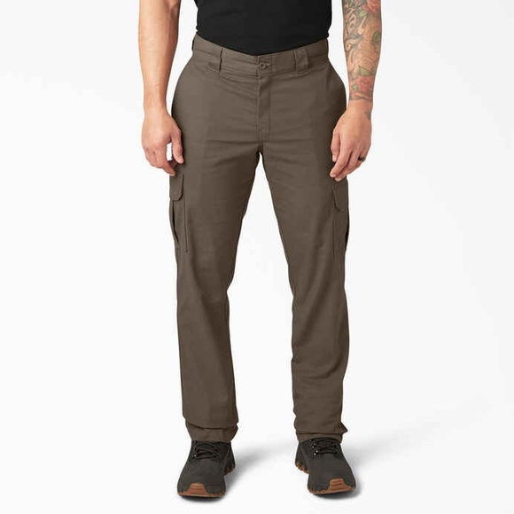 FLEX Regular straight Cargo Pants size 34x34. (color mushroom) - Picture 2 of 4